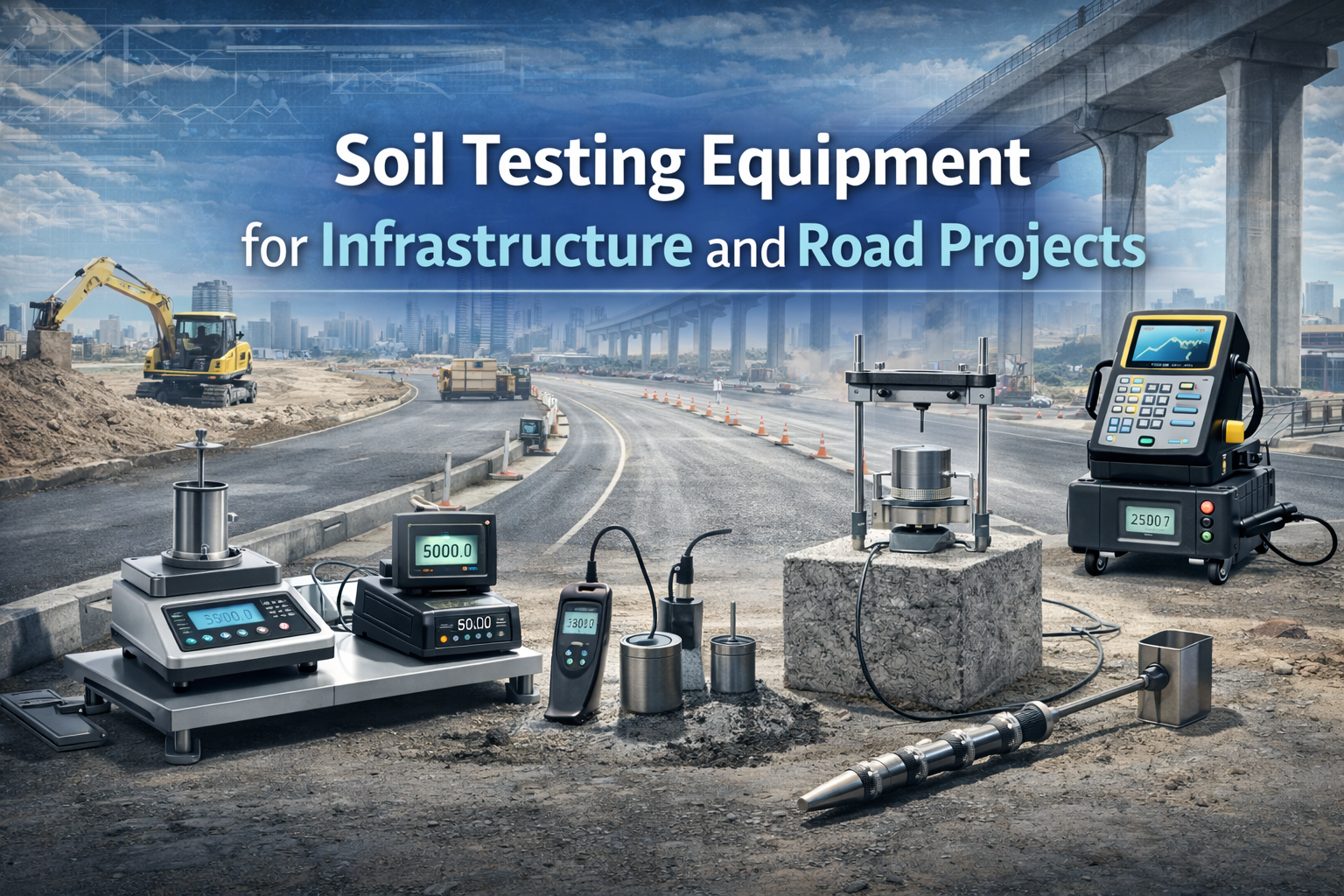 Soil testing equipment
