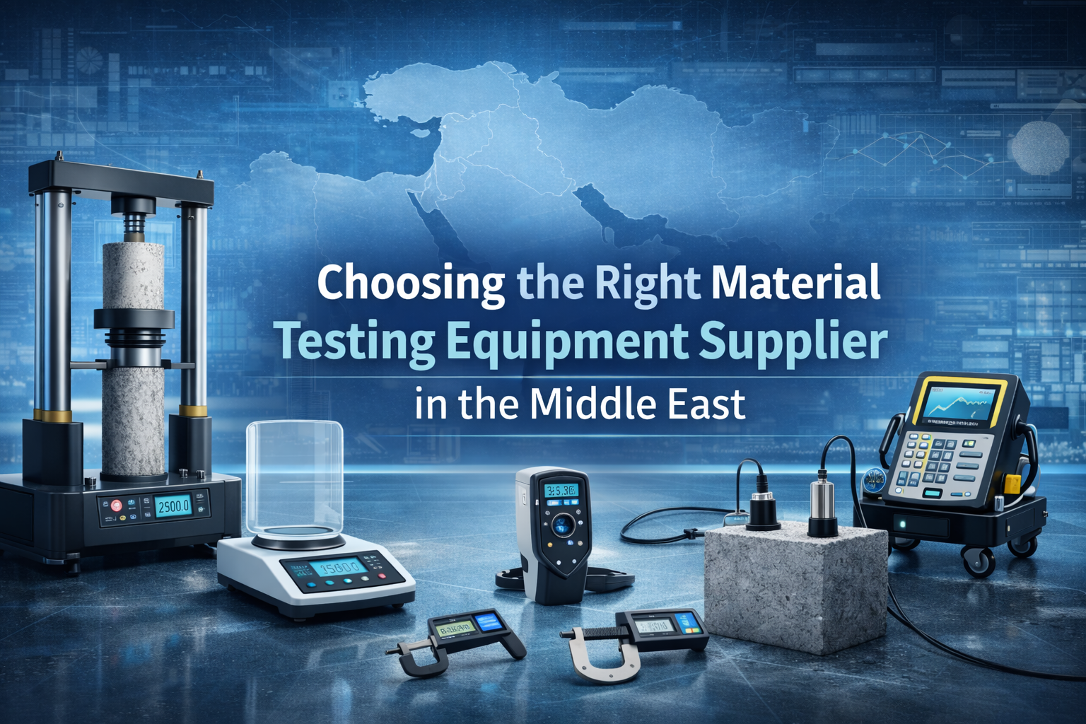 Material testing equipment supplier