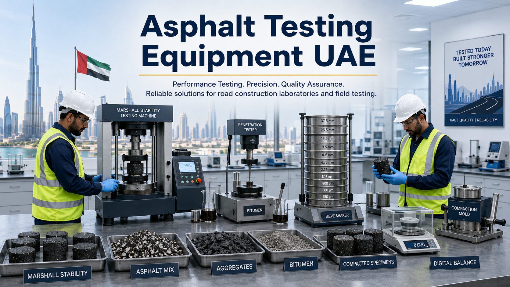 Asphalt testing equipment UAE