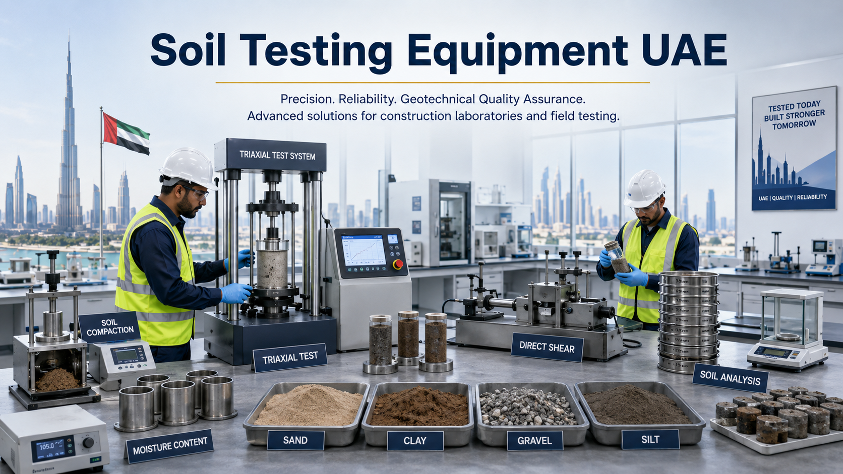 Soil testing equipment UAE