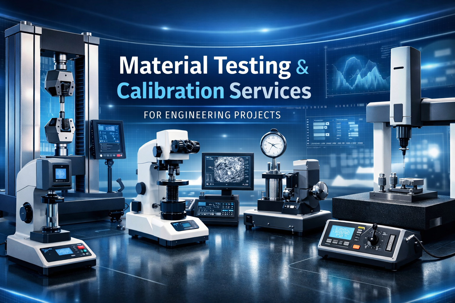 Material testing and calibration services